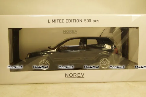 Volkswagen Rabbit (Golf) 4 GTI 1998 black-metallic, 188575, Norev 1:18