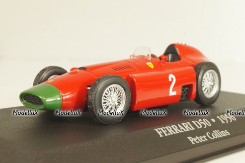  Ferrari D50 #2, Formula 1 1956, Peter Collins, 7174017, Atlas 1:43