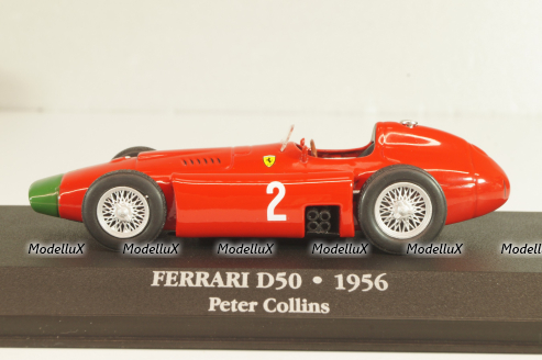  Ferrari D50 #2, Formula 1 1956, Peter Collins, 7174017, Atlas 1:43