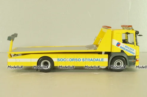 Scania P320 tow truck 2004, yellow, CAMD086, Camion D'epoca #86, Deagostini 1:43