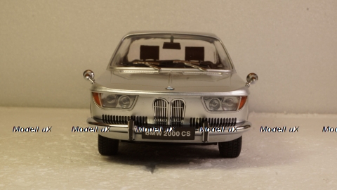 BMW 2000 CS Coupe 1965 silver, KK-Scale 1:18