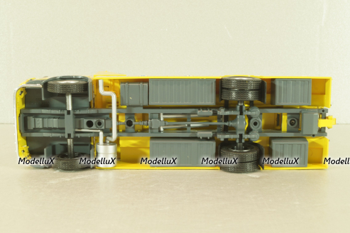 Scania P320 tow truck 2004, yellow, CAMD086, Camion D'epoca #86, Deagostini 1:43
