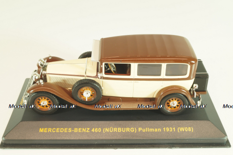 Mercedes-Benz 460 Nurburg Pullman-Limousine (W08) 1931, beige/brown, MUS020, IXO 1:43