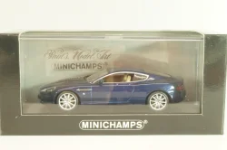 Aston Martin DB9 2003, blue, 400137321, Minichamps 1:43