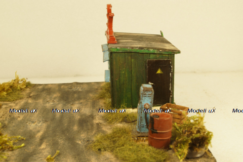 Диорама АЗС, Modellux 1:43
