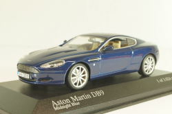 Aston Martin DB9 2003, blue, 400137321, Minichamps 1:43