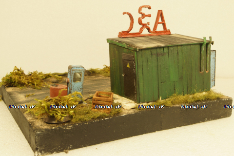Диорама АЗС, Modellux 1:43