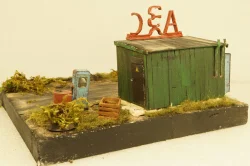 Диорама АЗС, Modellux 1:43