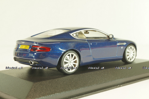 Aston Martin DB9 2003, blue, 400137321, Minichamps 1:43