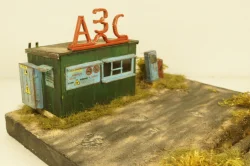 Диорама АЗС, Modellux 1:43