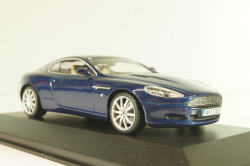 Aston Martin DB9 2003, blue, 400137321, Minichamps 1:43