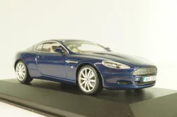Aston Martin DB9 2003, blue, 400137321, Minichamps 1:43