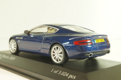 Aston Martin DB9 2003, blue, 400137321, Minichamps 1:43
