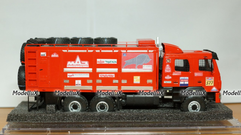 МАЗ 63028, Дакар техничка №577 2013, АвтоБюро 1:43