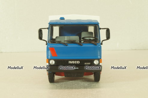 Iveco 79.14 refrigerator truck 1983, blue/white, CAMD082, Camion D'epoca #82,  Deagostini 1:43