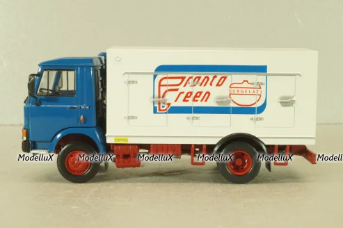 Iveco 79.14 refrigerator truck 1983, blue/white, CAMD082, Camion D'epoca #82,  Deagostini 1:43