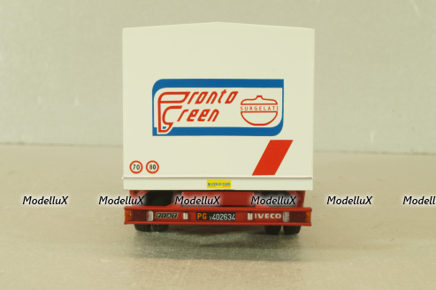 Iveco 79.14 refrigerator truck 1983, blue/white, CAMD082, Camion D'epoca #82,  Deagostini 1:43