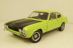 Ford Capri RS 2600 MKI 1970 lightgreen/black, 150089075, Minichamps 1:18