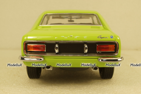 Ford Capri RS 2600 MKI 1970 lightgreen/black, 150089075, Minichamps 1:18