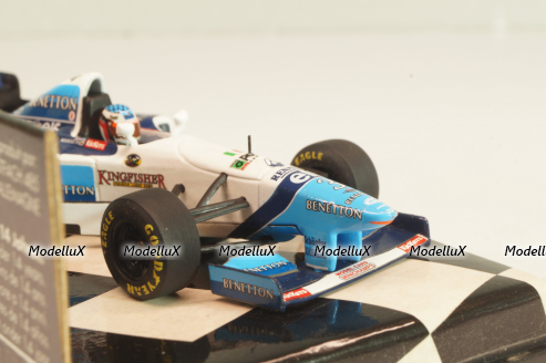 Benetton Renault F1 #3 Launch version J.Alesi 1996, Formula 1, 430960093, Minichamps 1:43