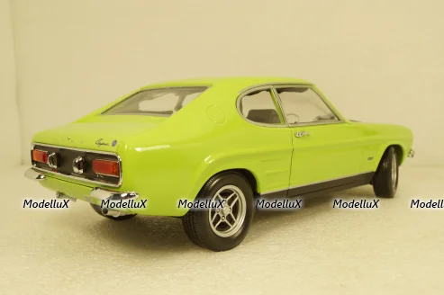 Ford Capri RS 2600 MKI 1970 lightgreen/black, 150089075, Minichamps 1:18