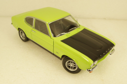 Ford Capri RS 2600 MKI 1970 lightgreen/black, 150089075, Minichamps 1:18
