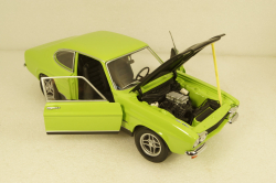 Ford Capri RS 2600 MKI 1970 lightgreen/black, 150089075, Minichamps 1:18