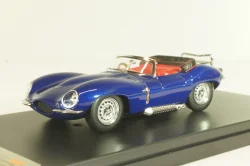 Jaguar XK SS Cabriolet 1957, blue metallic, PRD534, Premium X 1:43