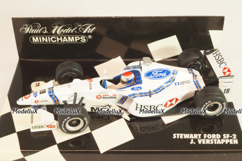 Stewart Ford SF-2 F1 #19 J.Verstappen 1998, Formula 1, 430980029, Minichamps 1:43