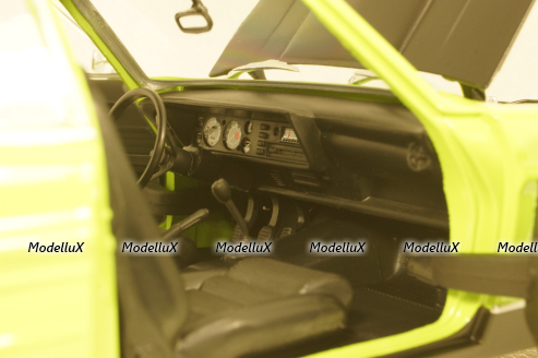 Ford Capri RS 2600 MKI 1970 lightgreen/black, 150089075, Minichamps 1:18
