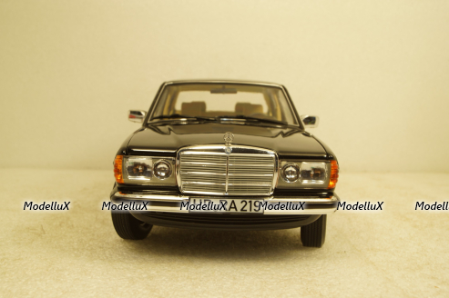Mercedes 230E (W123) 1980, black, 183711, Norev 1:18