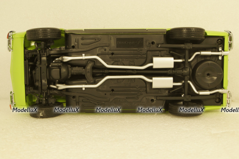 Ford Capri RS 2600 MKI 1970 lightgreen/black, 150089075, Minichamps 1:18