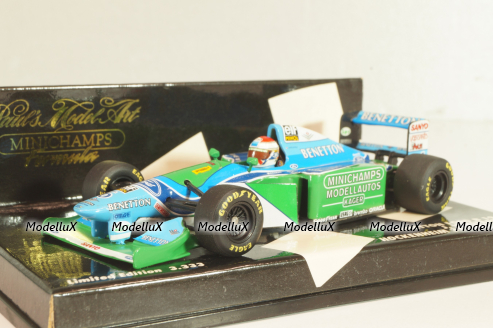 Benetton Ford B194 #6 J.Verstappen, Hockenheim 31 July 1994, 430940906, Minichamps 1:43