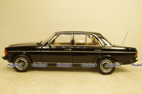 Mercedes 230E (W123) 1980, black, 183711, Norev 1:18