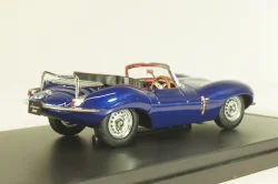 Jaguar XK SS Cabriolet 1957, blue metallic, PRD534, Premium X 1:43