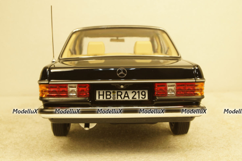 Mercedes 230E (W123) 1980, black, 183711, Norev 1:18
