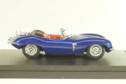 Jaguar XK SS Cabriolet 1957, blue metallic, PRD534, Premium X 1:43