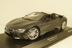 BMW I8 Roadster (I15) 2017 grey metallic, 155027030, Minichamps 1:18