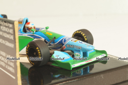 Benetton Ford B194 #6 J.Verstappen, Hockenheim 31 July 1994, 430940906, Minichamps 1:43