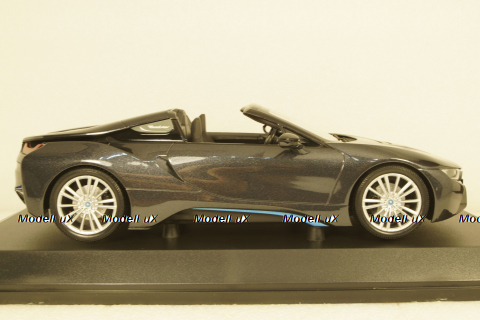 BMW I8 Roadster (I15) 2017 grey metallic, 155027030, Minichamps 1:18