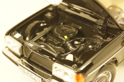 Mercedes 230E (W123) 1980, black, 183711, Norev 1:18