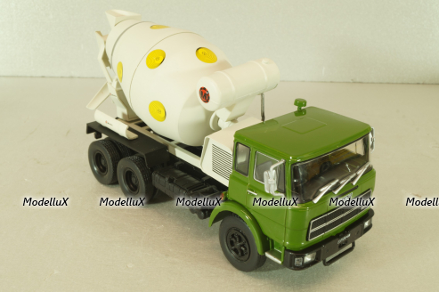 Fiat 697 NP mixer truck 1969, green/grey, CAMD082, Camion D'epoca #84, Deagostini 1:43