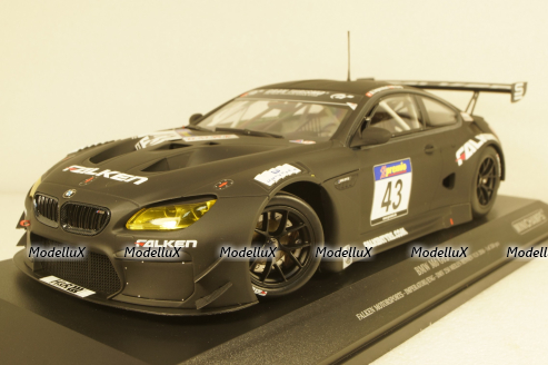 BMW M6 GT3 No.43, DMV 250 Meilen Nürburgring VLN Imperatori/Eng 2016 Falken, Minichamps 1:18