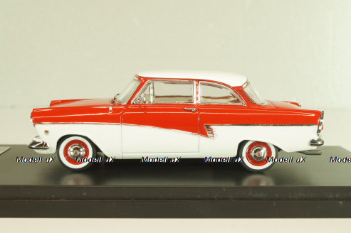 Ford Taunus 17M 1957, red/white, PRD387, PremiumX 1:43