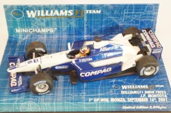 Williams BMW FW23 F1 #6  Winner GP Monza 16 September 2001, Juan Pablo Montoya, Formula 1, 400010126, Minichamps 1:43 