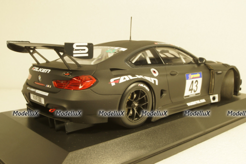 BMW M6 GT3 No.43, DMV 250 Meilen Nürburgring VLN Imperatori/Eng 2016 Falken, Minichamps 1:18