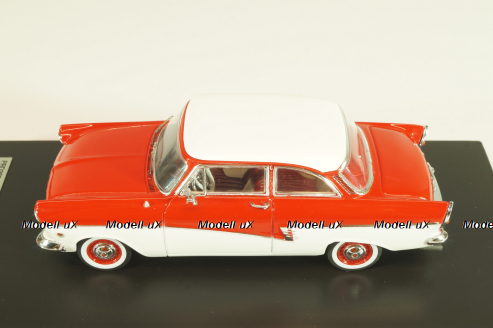 Ford Taunus 17M 1957, red/white, PRD387, PremiumX 1:43