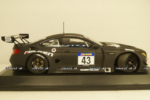 BMW M6 GT3 No.43, DMV 250 Meilen Nürburgring VLN Imperatori/Eng 2016 Falken, Minichamps 1:18