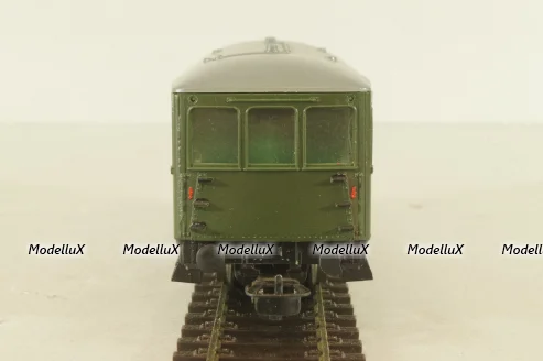 Вагон пассажирский DR #531-431  2-axel, green, E647 5/314-01, Piko 1:87