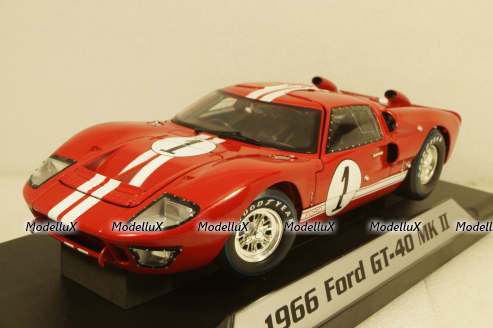 Ford GT-40 MK II #1 winner 12h Sebring 1966 Miles, Ruby, Shelby Collectibles 1:18